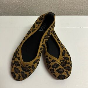 Mia Kids Like New Cheetah Ballet Flats